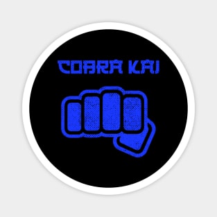 COBRA KAI design ✅ strike first nostalgia 80s tv blue version Magnet